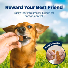 Blue Buffalo Nudges sin preservantes artificiales, snack más limpio para perros.