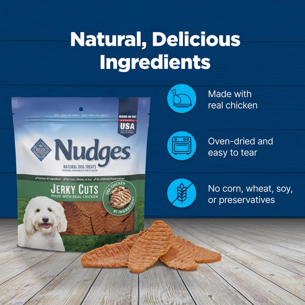 Blue Buffalo Nudges: porciones fáciles de dividir para cualquier tamaño