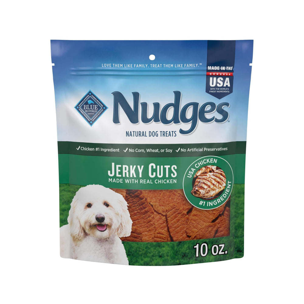 Blue Buffalo Nudges: tiras de pollo jerky, recompensa sabrosa para entrenamiento diario