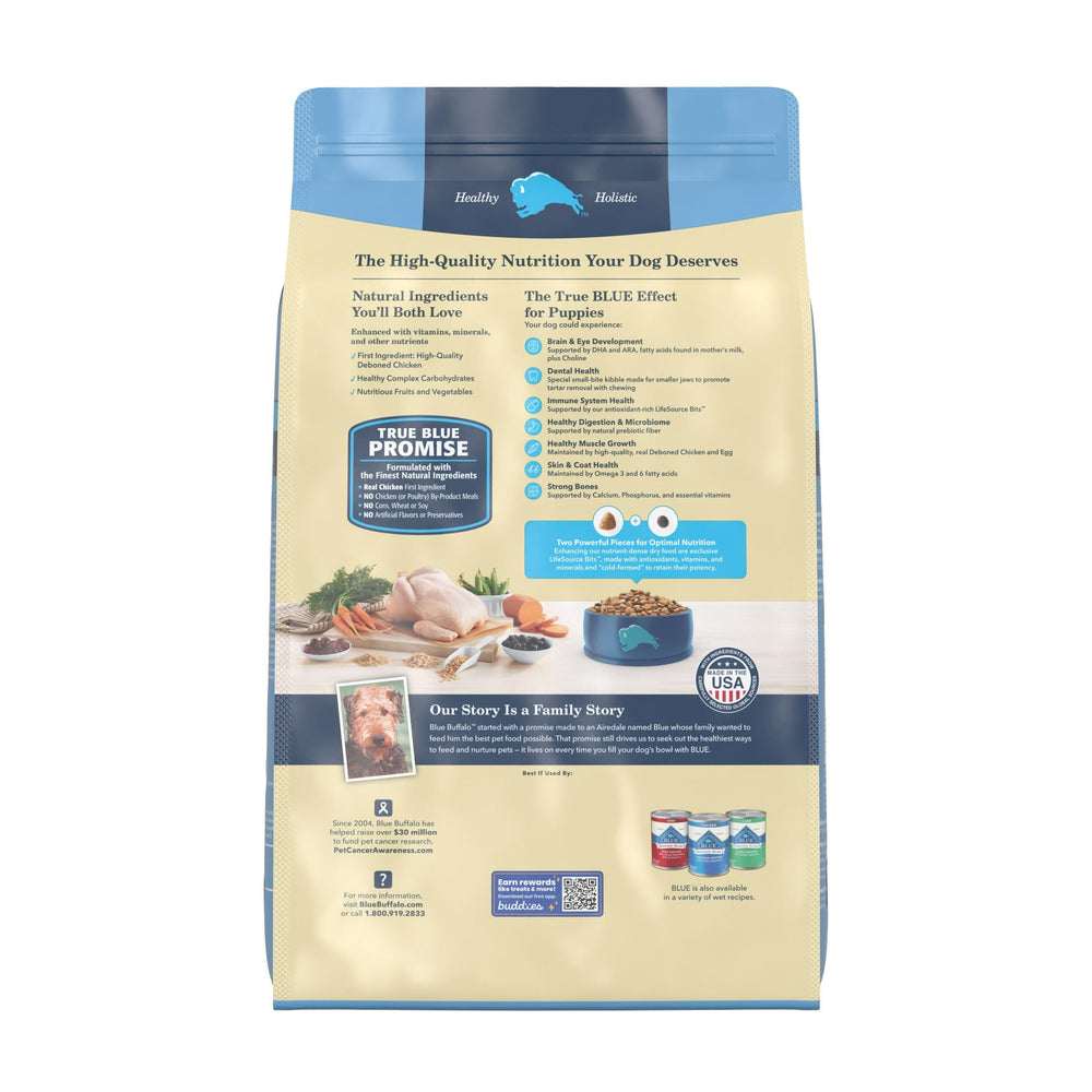 Blue Buffalo Life Protection Cachorro crecimiento muscular gracias a la proteína de pollo