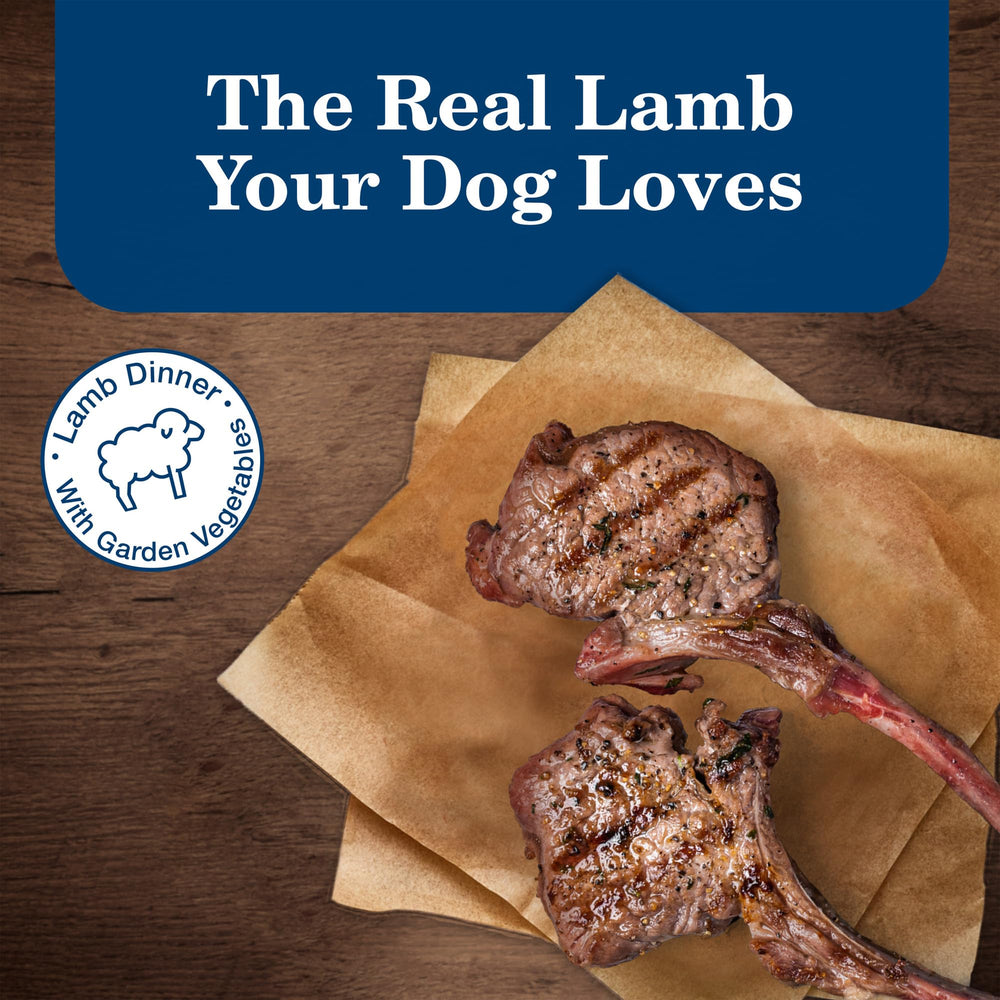 Blue Buffalo Receta Casera para Perro Adulto: cordero y granos enteros, digestión equilibrada