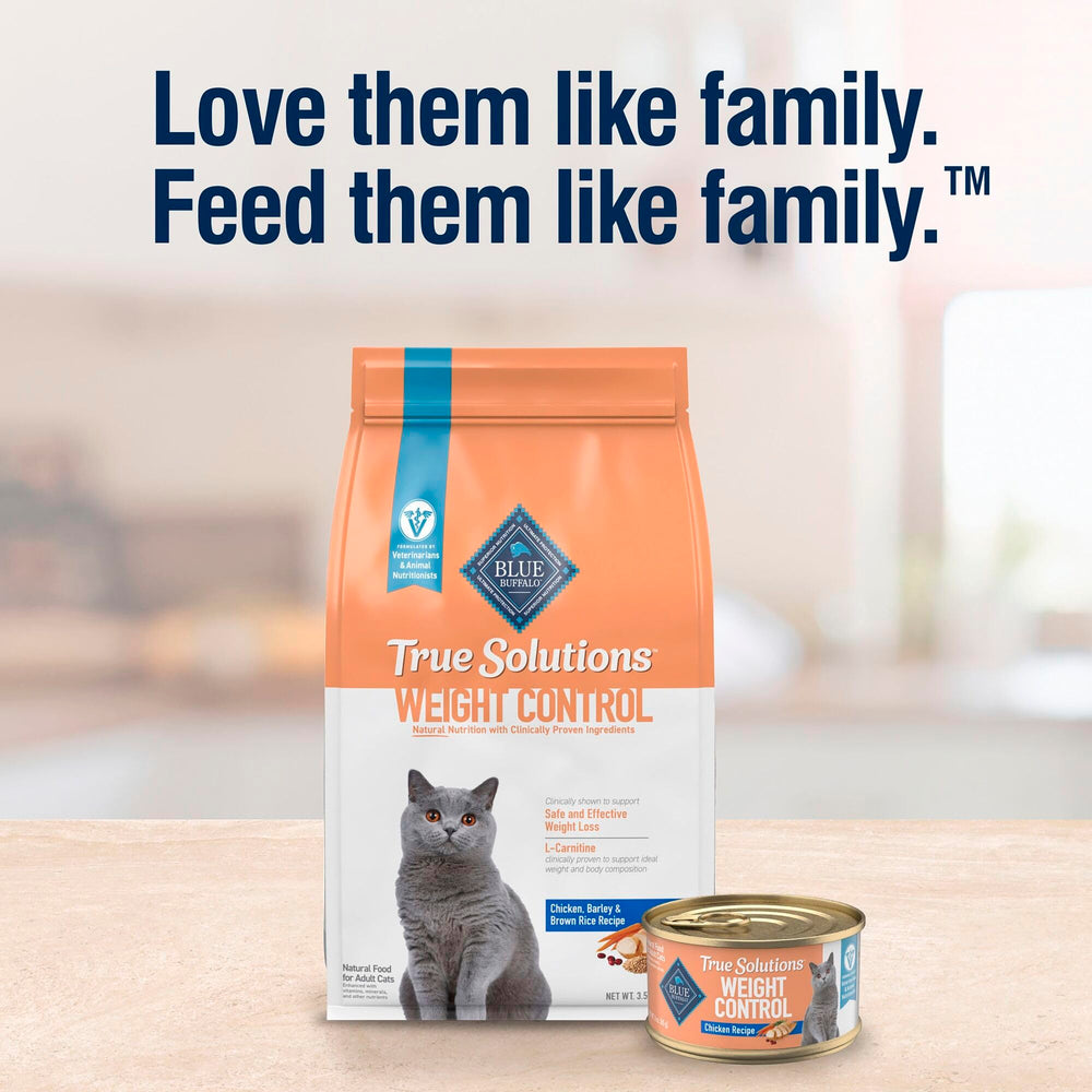 Blue Buffalo True Solutions sin subproductos de pollo.