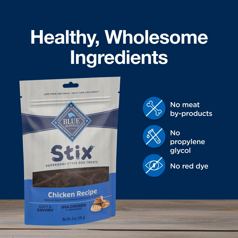 Blue Buffalo Stix, sin colorantes ni conservantes artificiales