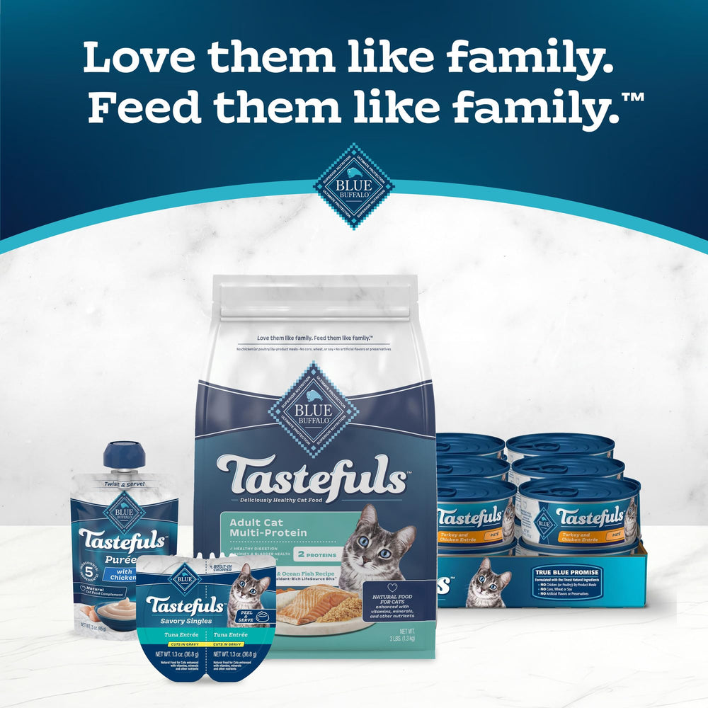 Blue Buffalo Tastefuls bolsa de 5 libras práctica