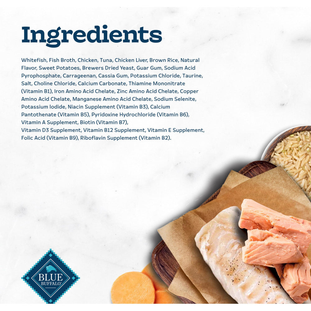 Blue Buffalo Tastefuls: alto contenido de humedad para favorecer la hidratación del felino.