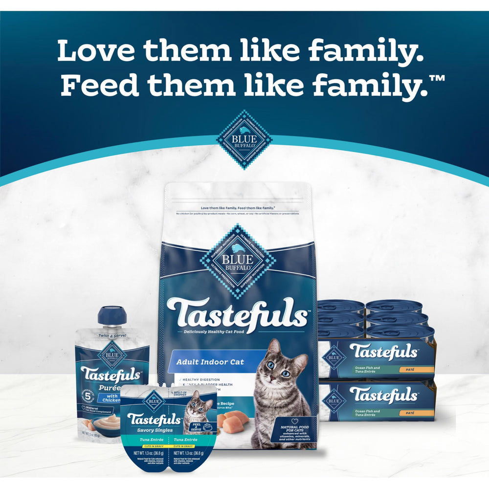 Blue Buffalo Tastefuls-entrega-marina: práctico formato de 24 latas para casa.