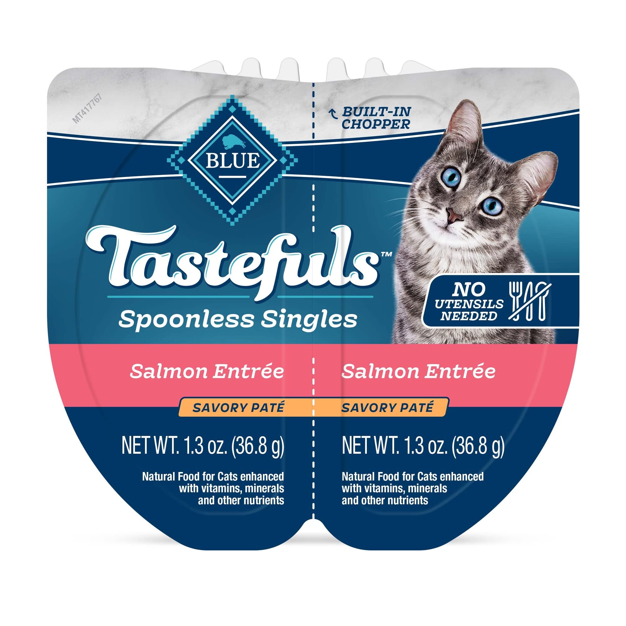 Blue Buffalo Tastefuls Twin-Pack: envases dos unidades para comodidad.