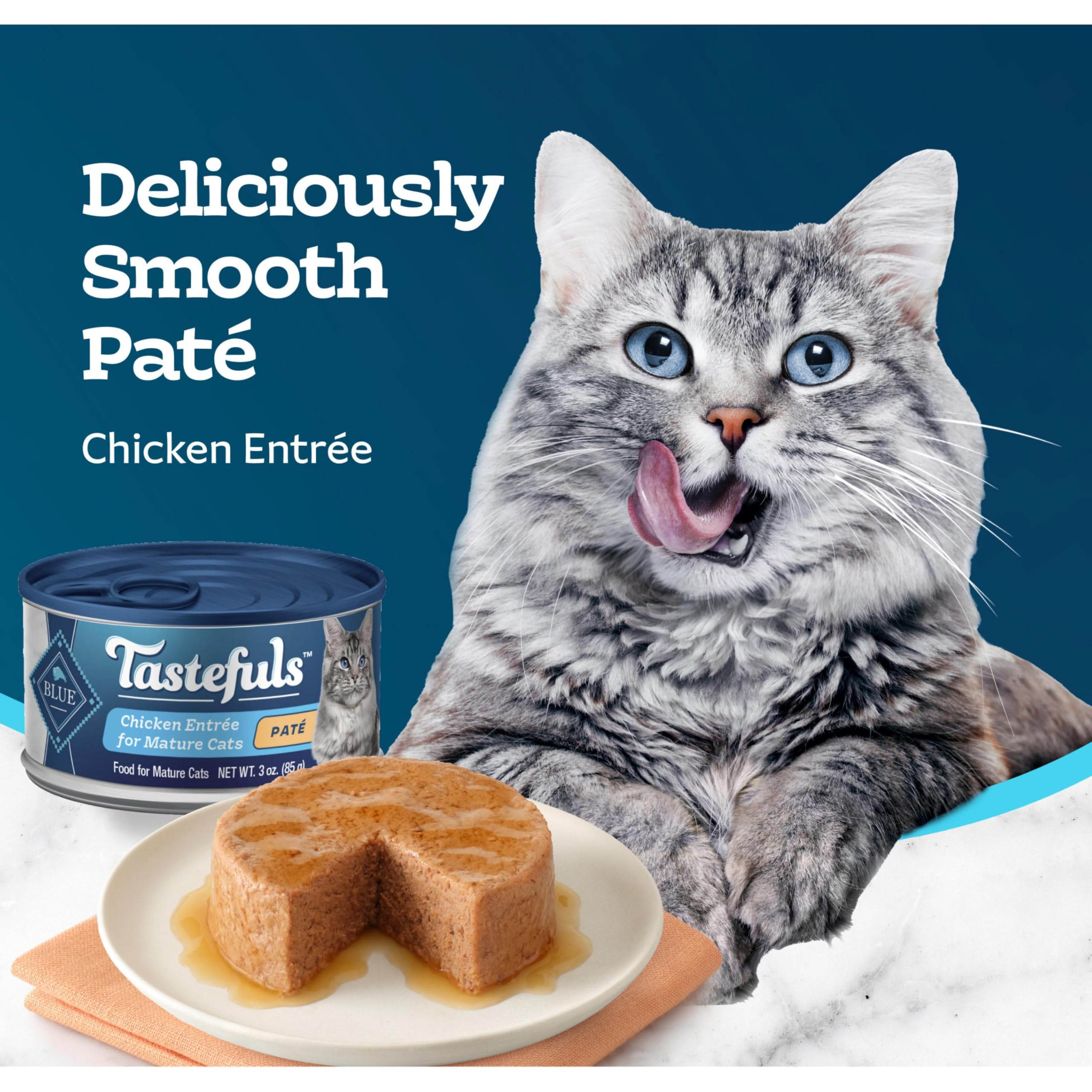 Blue Buffalo Tastefuls: alto contenido de humedad para la hidratación diaria.