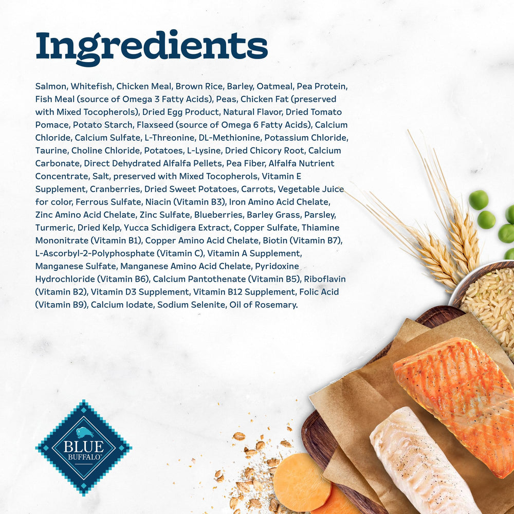 Blue Buffalo Tastefuls usa ingredientes naturales, sin maíz ni trigo