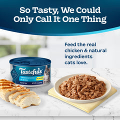 Blue Buffalo Tastefuls: ingredientes naturales para una nutrición equilibrada.