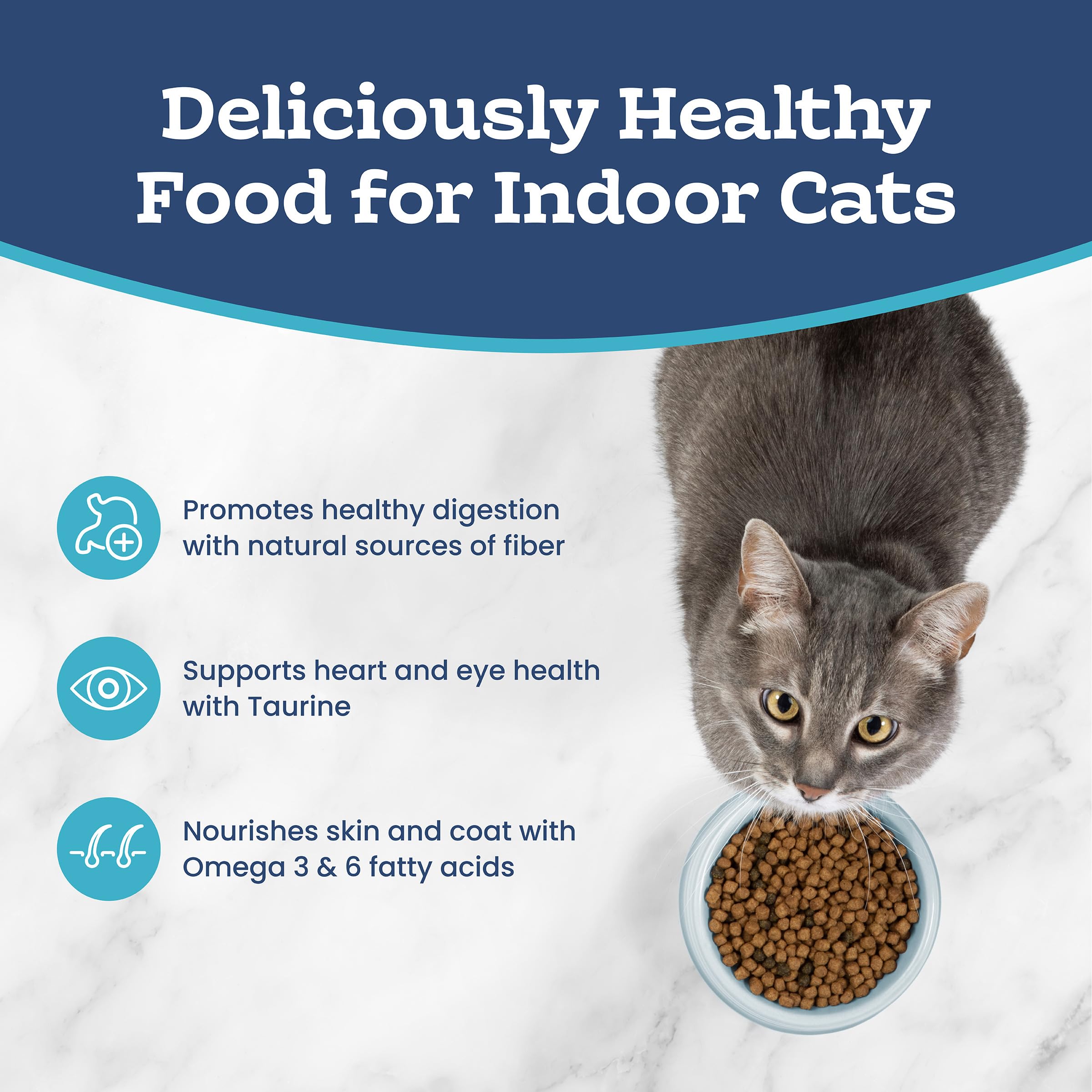 LifeSource Bits antioxidantes en Blue Buffalo Tastefuls para gatos.