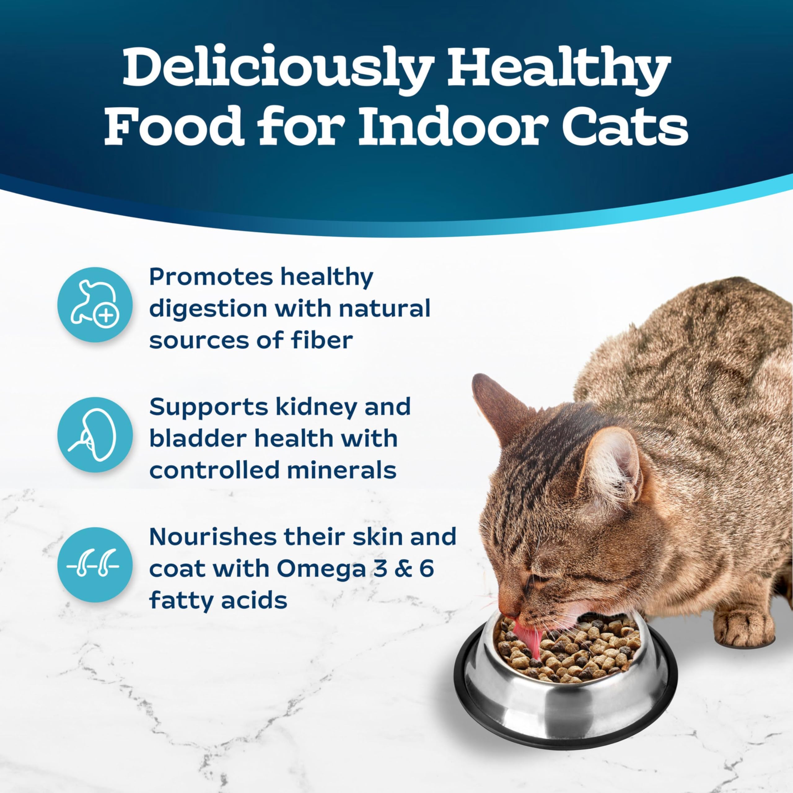 Blue Buffalo Tastefuls Minerales Salud Renal: balance mineral para gatos de interior
