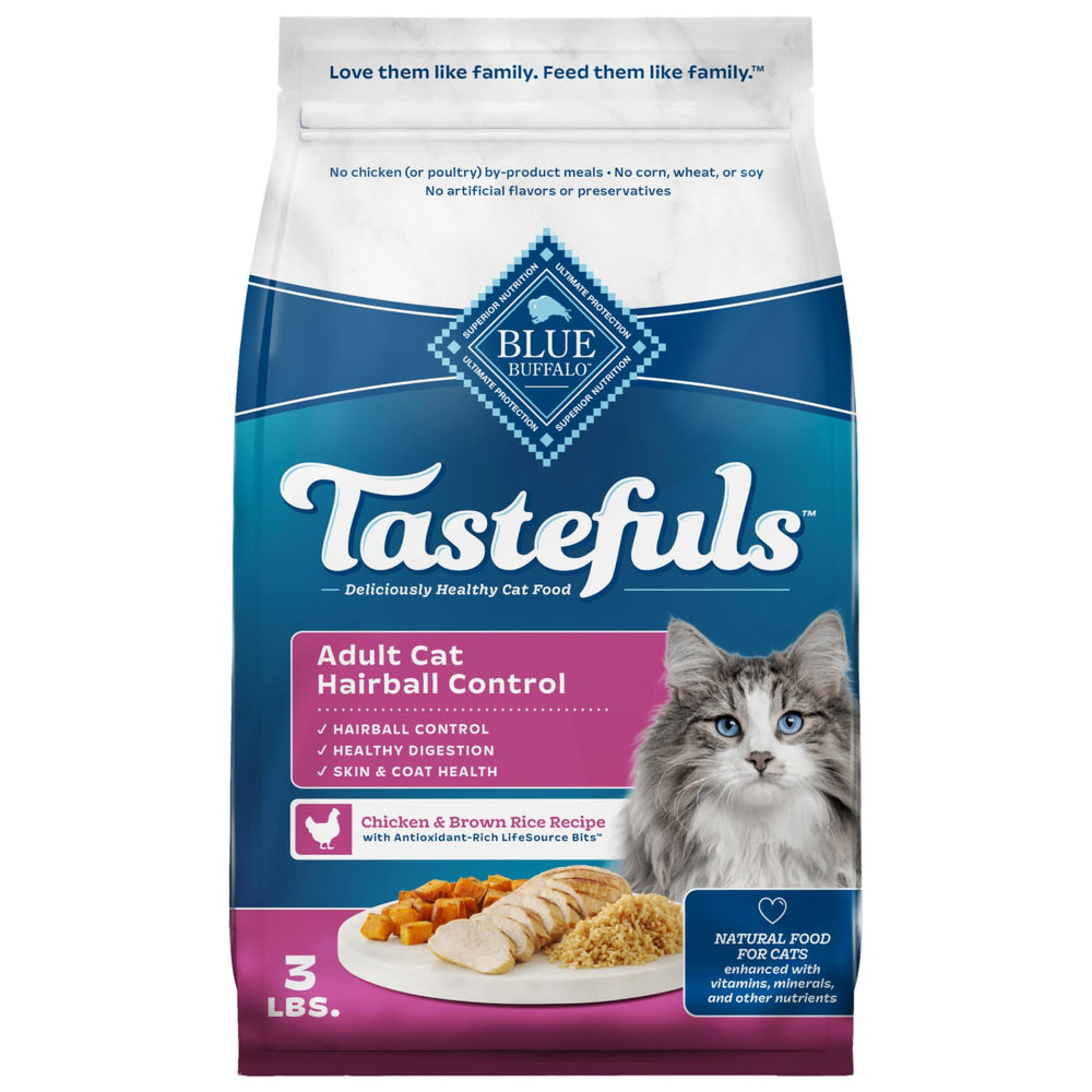 Blue Buffalo Tastefuls, pollo real como primer ingrediente para gatos.