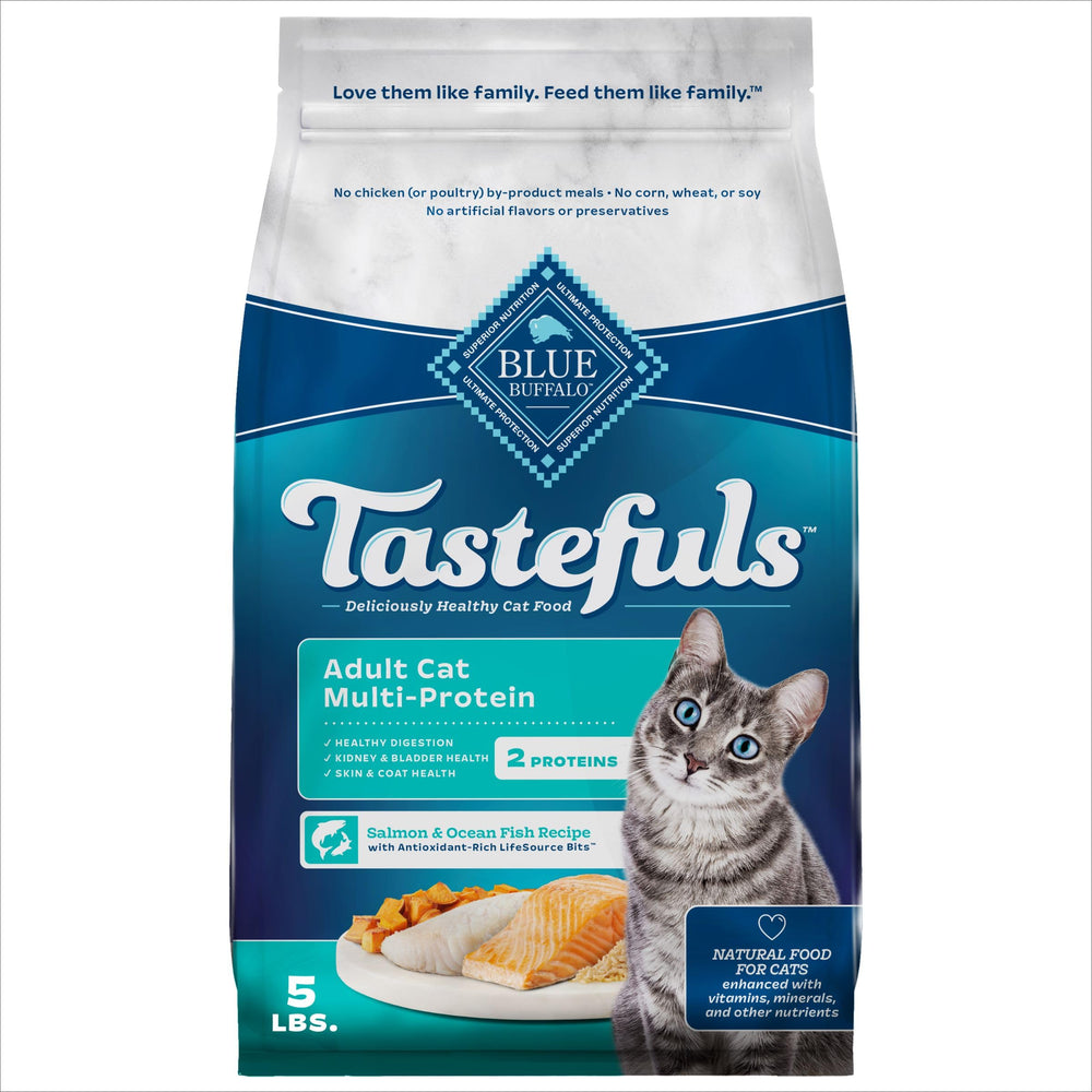 Blue Buffalo Tastefuls con salmón y pescado marino para sabor natural