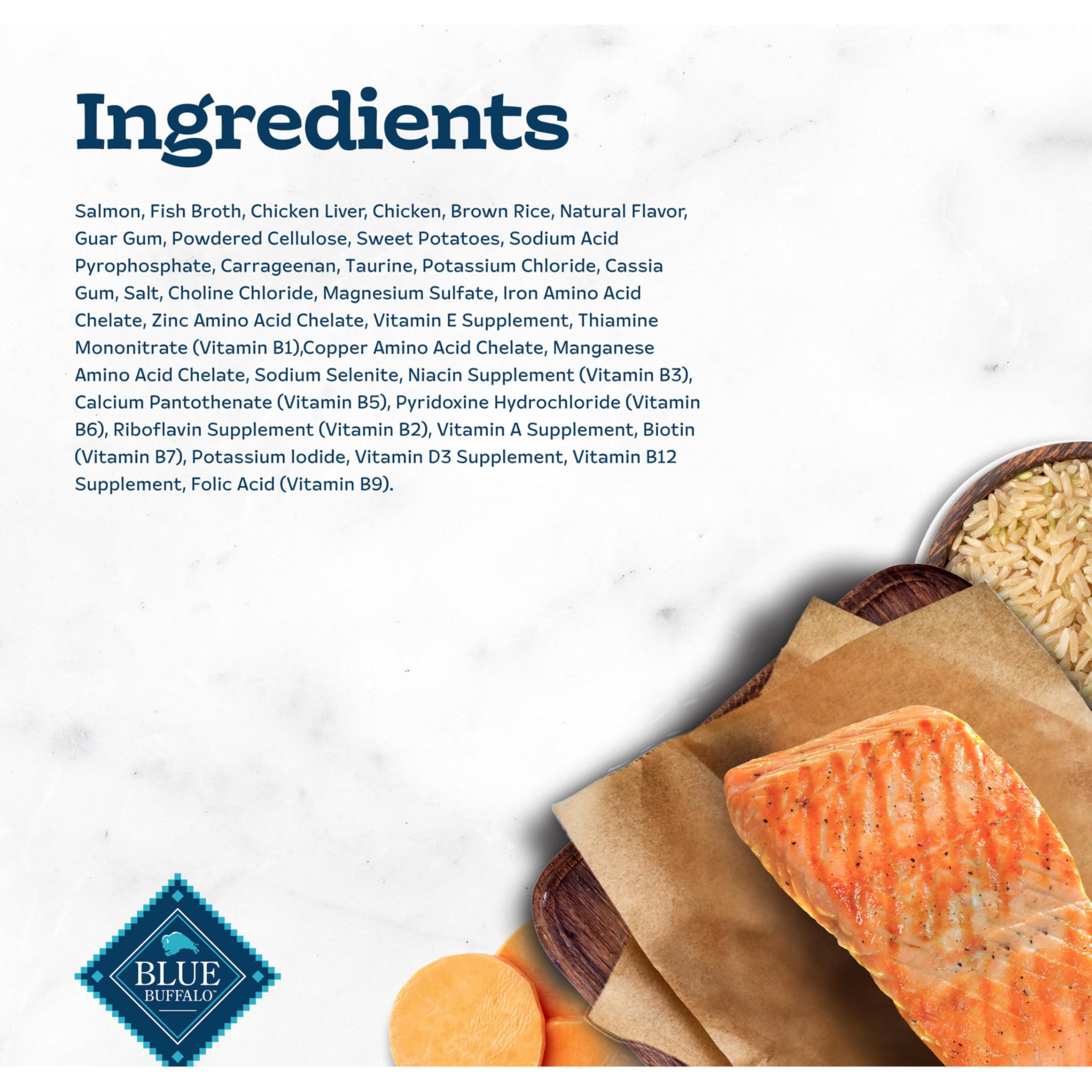 Blue Buffalo Tastefuls Sin pollo ni subproductos para dietas claras