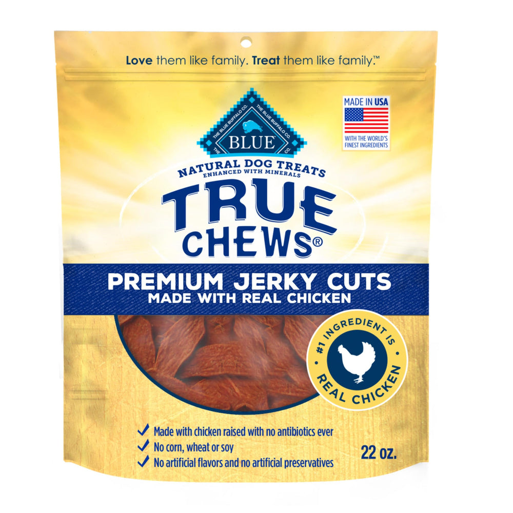 Blue Buffalo True Chews, bolsa 22 oz, recompensa práctica para perros activos