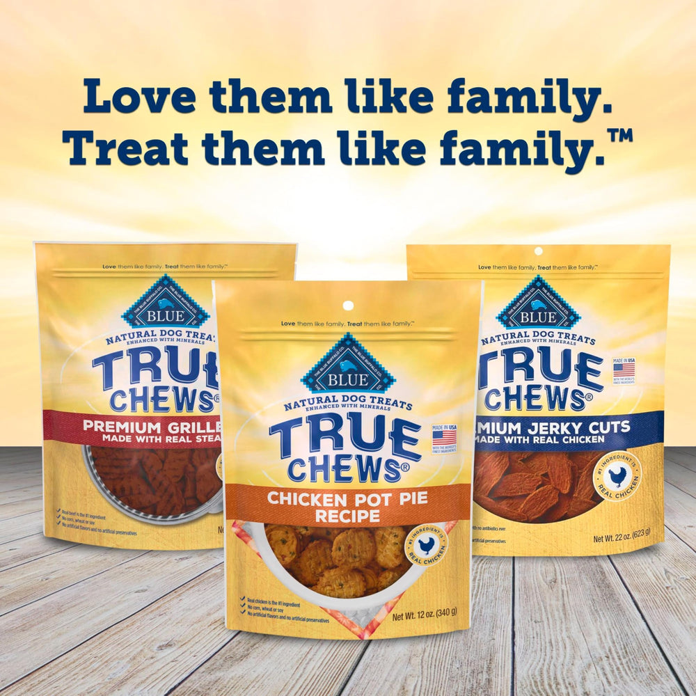 Blue Buffalo True Chews celebration-ready treats for dogs