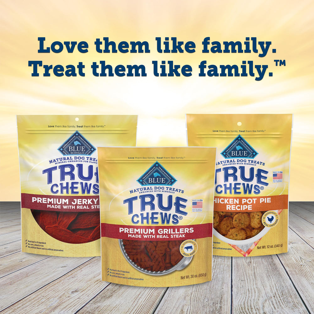 Blue Buffalo True Chews Grillers, recompensa sabrosa para entrenamiento y día a día