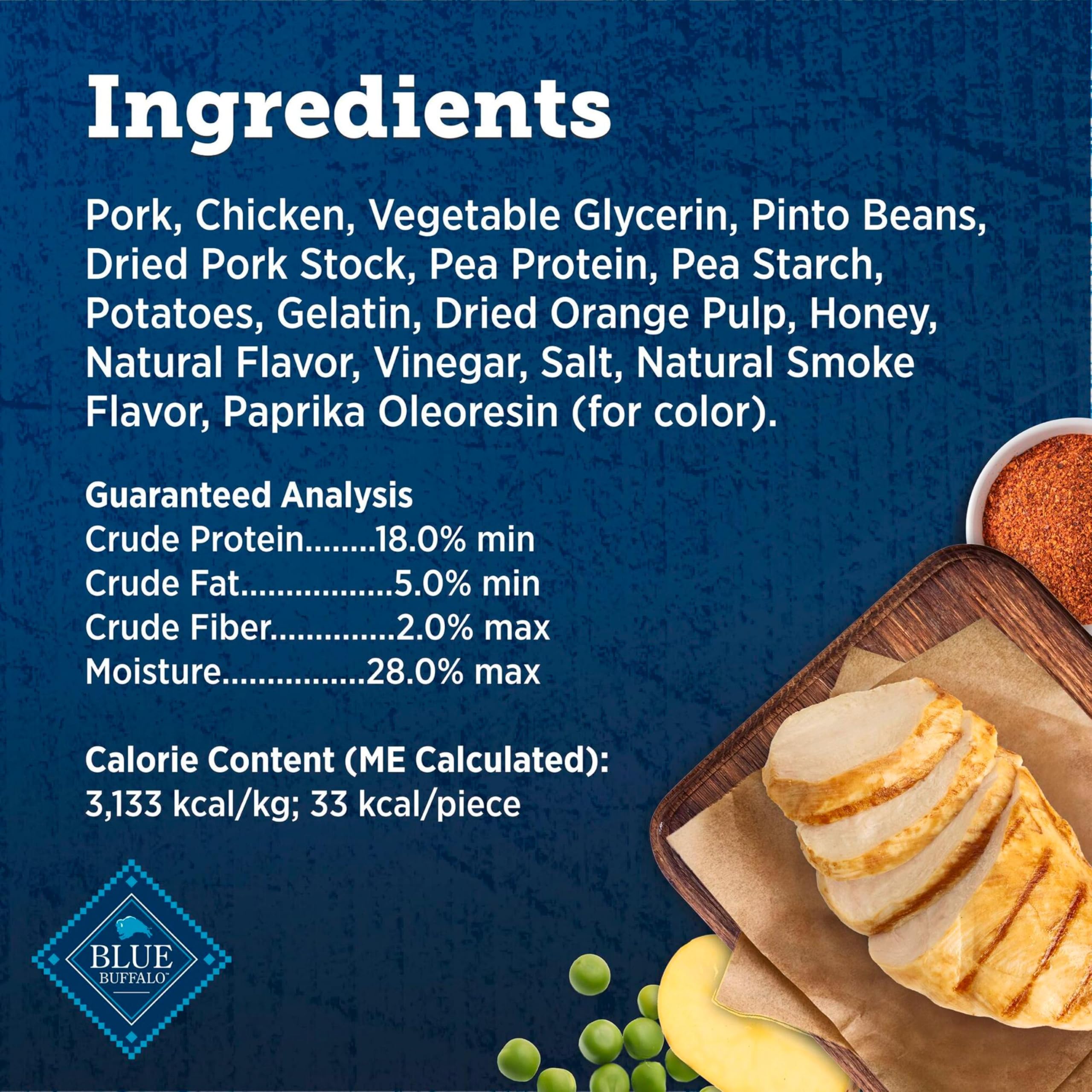 Blue Buffalo True Chews ingredientes naturales, sin conservantes artificiales