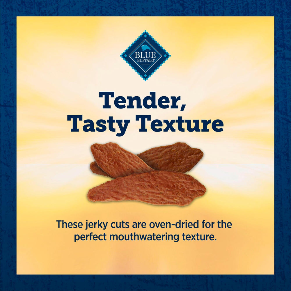 Blue Buffalo True Chews Jerky Cuts steak recipe perfect for tastier treats.