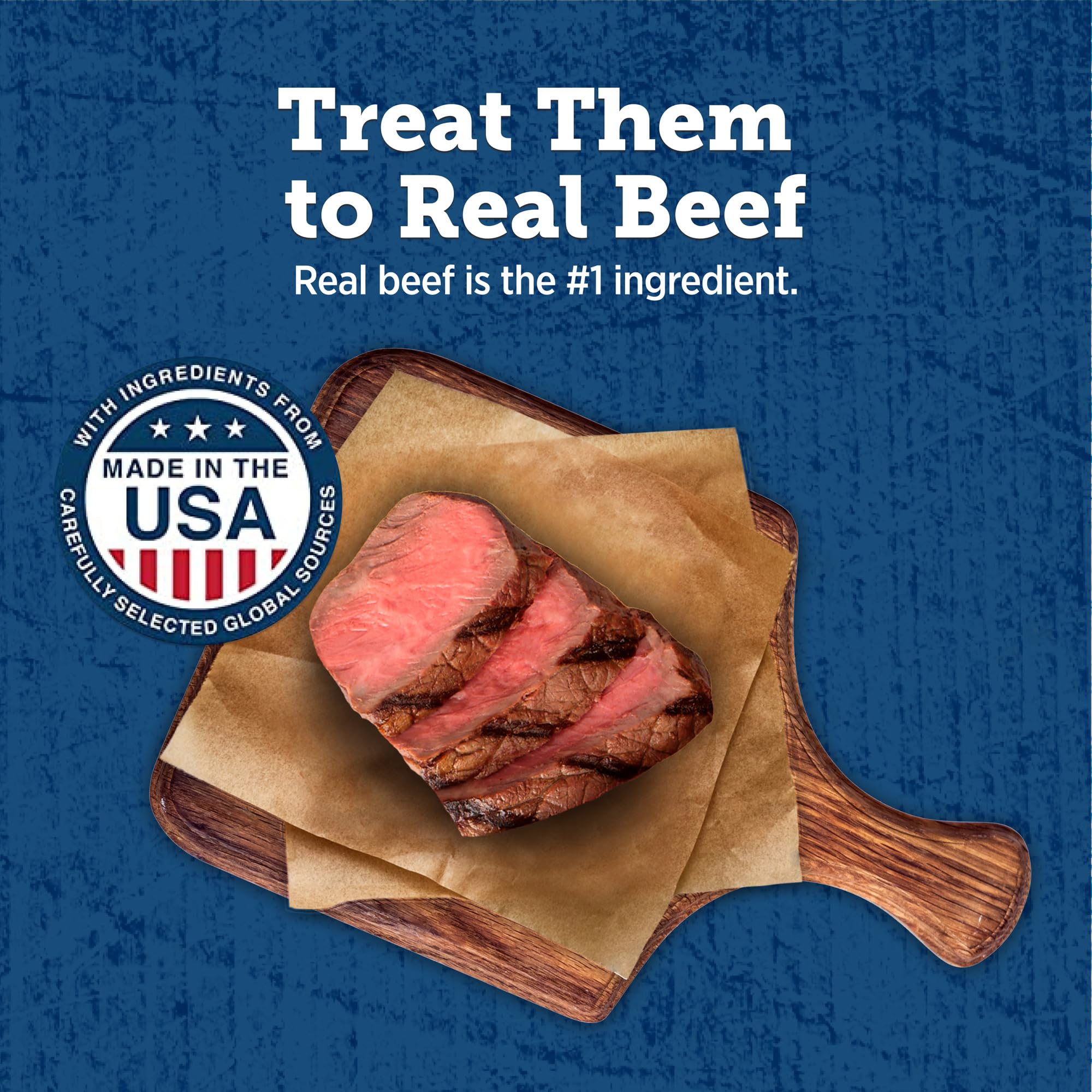 Blue Buffalo True Chews premium grillers tender texture indicates easy chewing