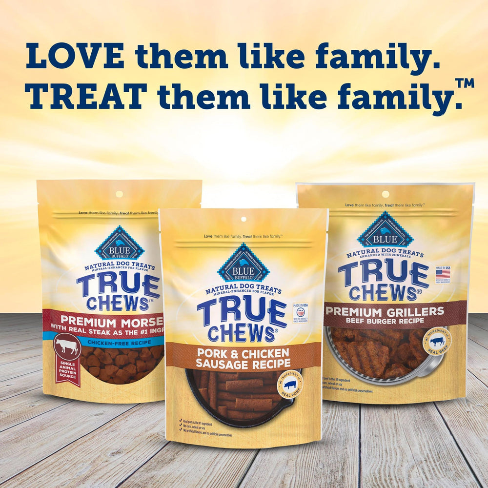 Blue Buffalo True Chews recompensa diaria para perros activos