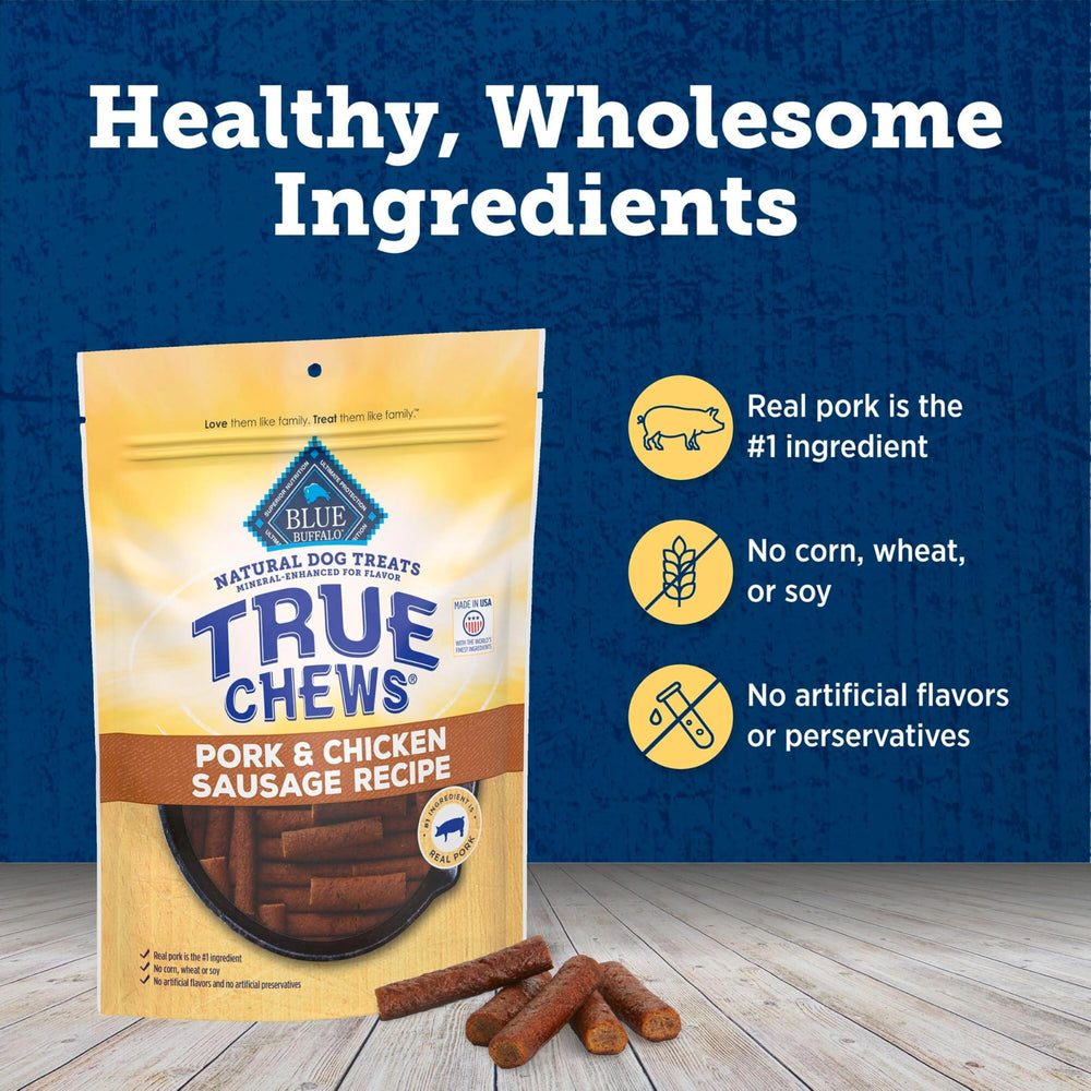 Blue Buffalo True Chews sin conservantes artificiales, opción natural