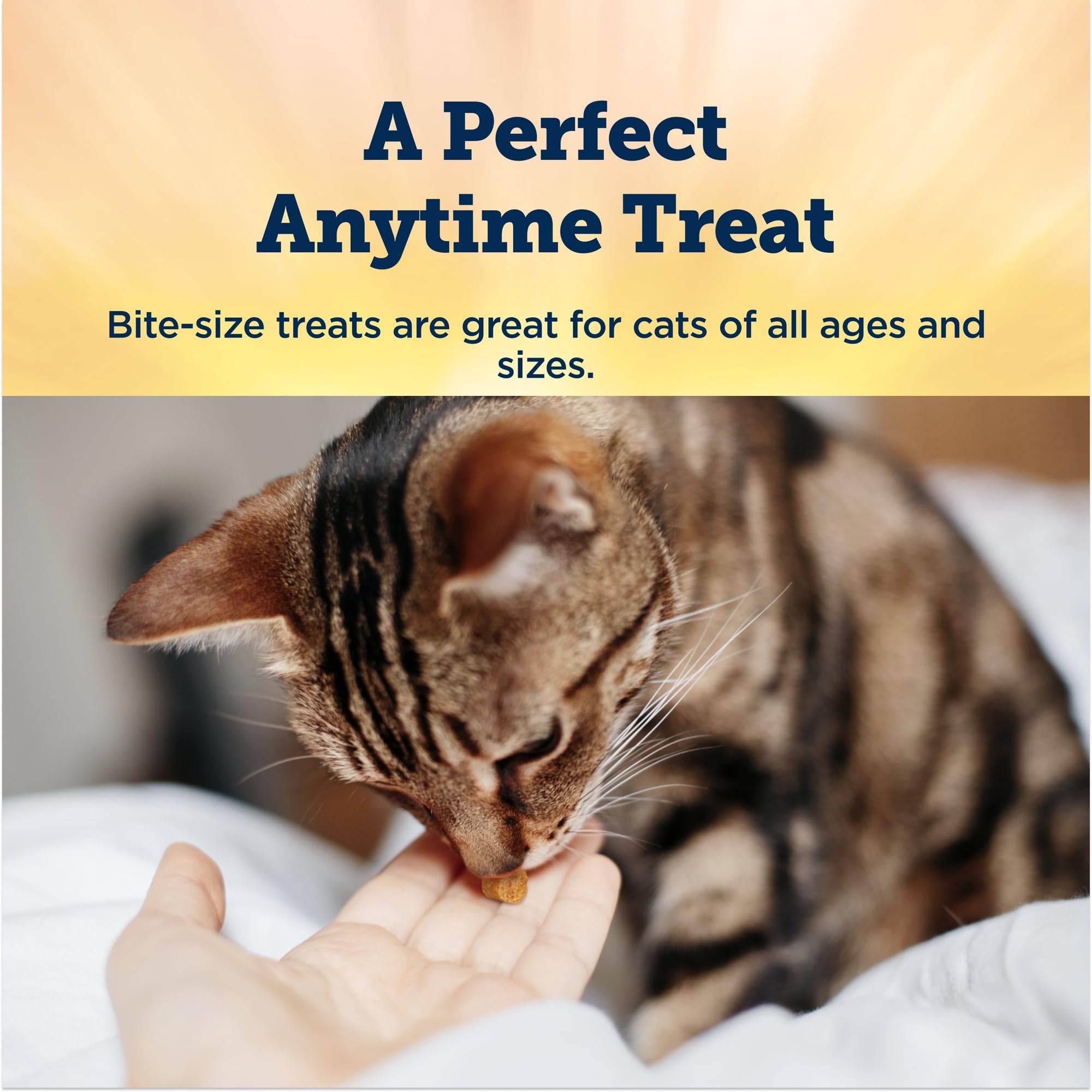 Blue Buffalo True Chews: Textura masticable que gusta a los felinos.
