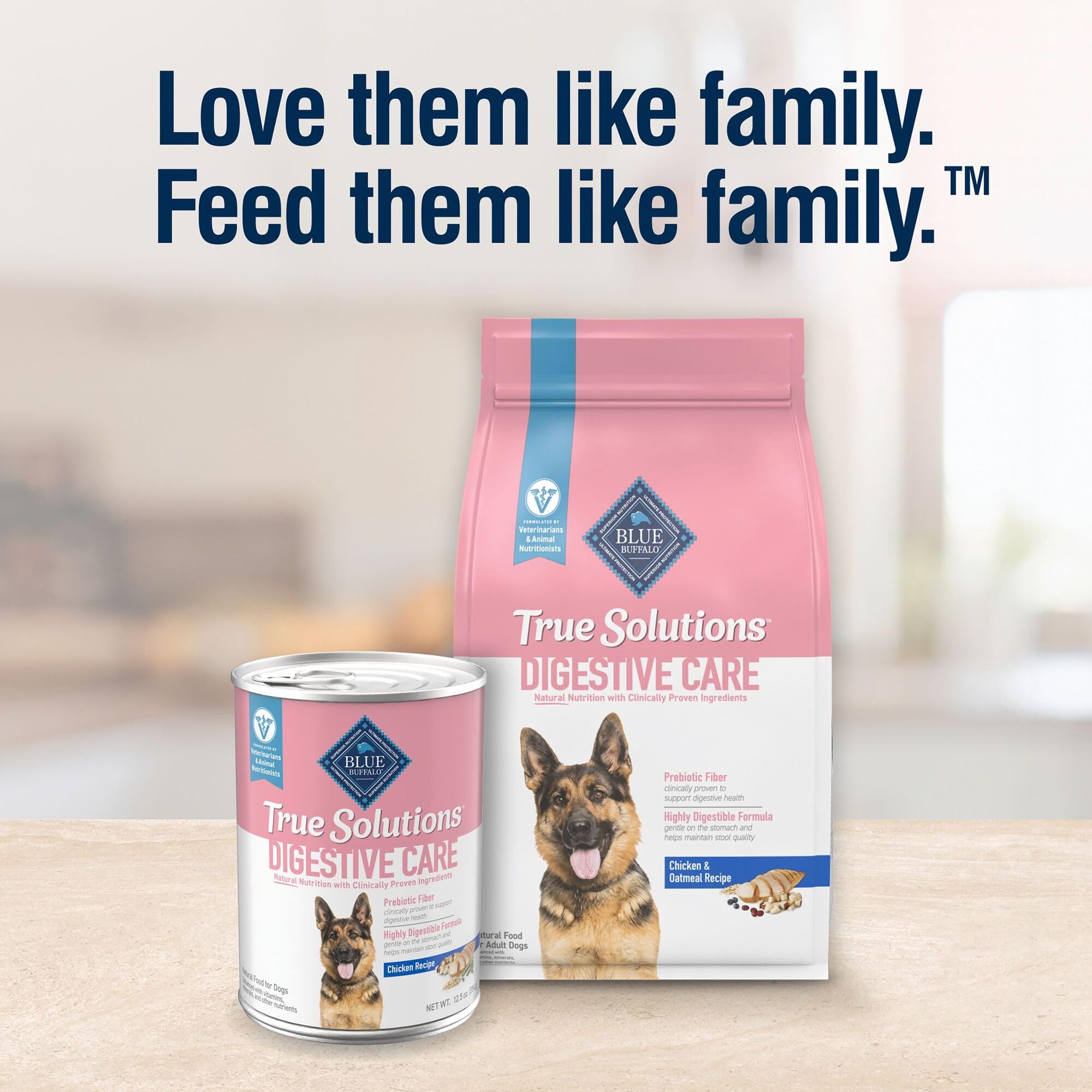 Blue Buffalo True Solutions Digestive Care: sirve fácilmente en el plato para comidas diarias.