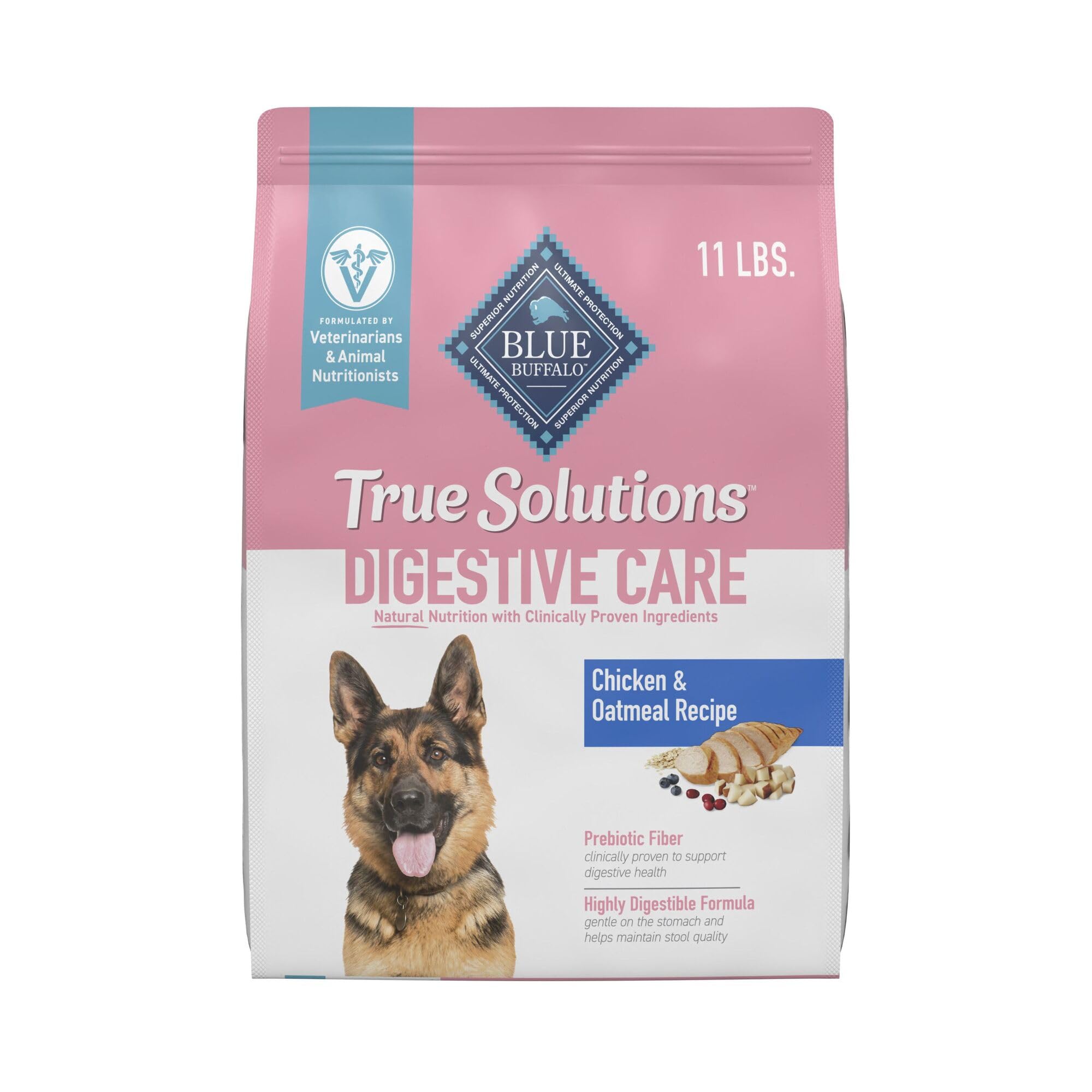 Blue Buffalo True Solutions Digestive Care croquetas para perros adultos con pollo real