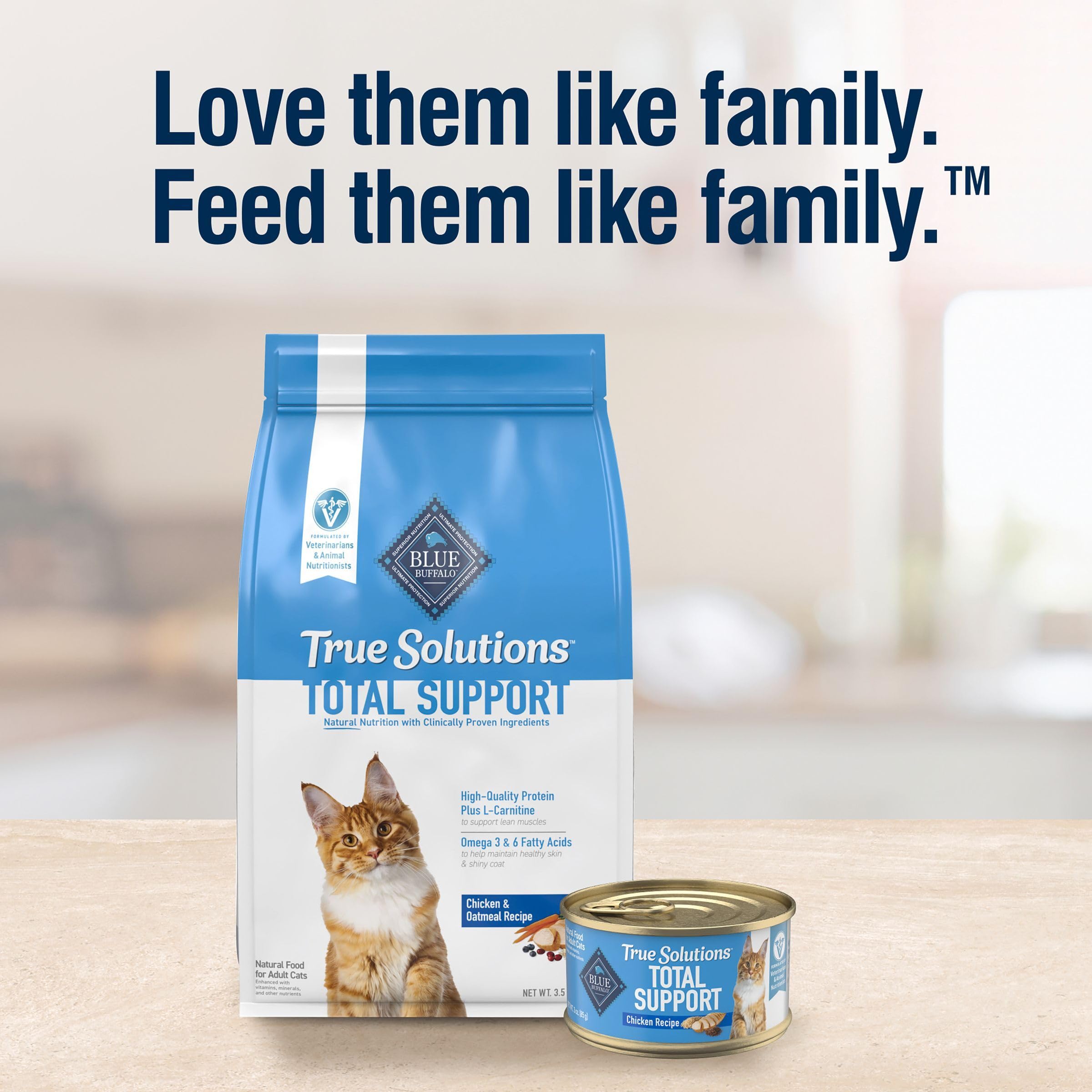 Blue Buffalo True Solutions: empaque digital destaca beneficios e ingredientes.