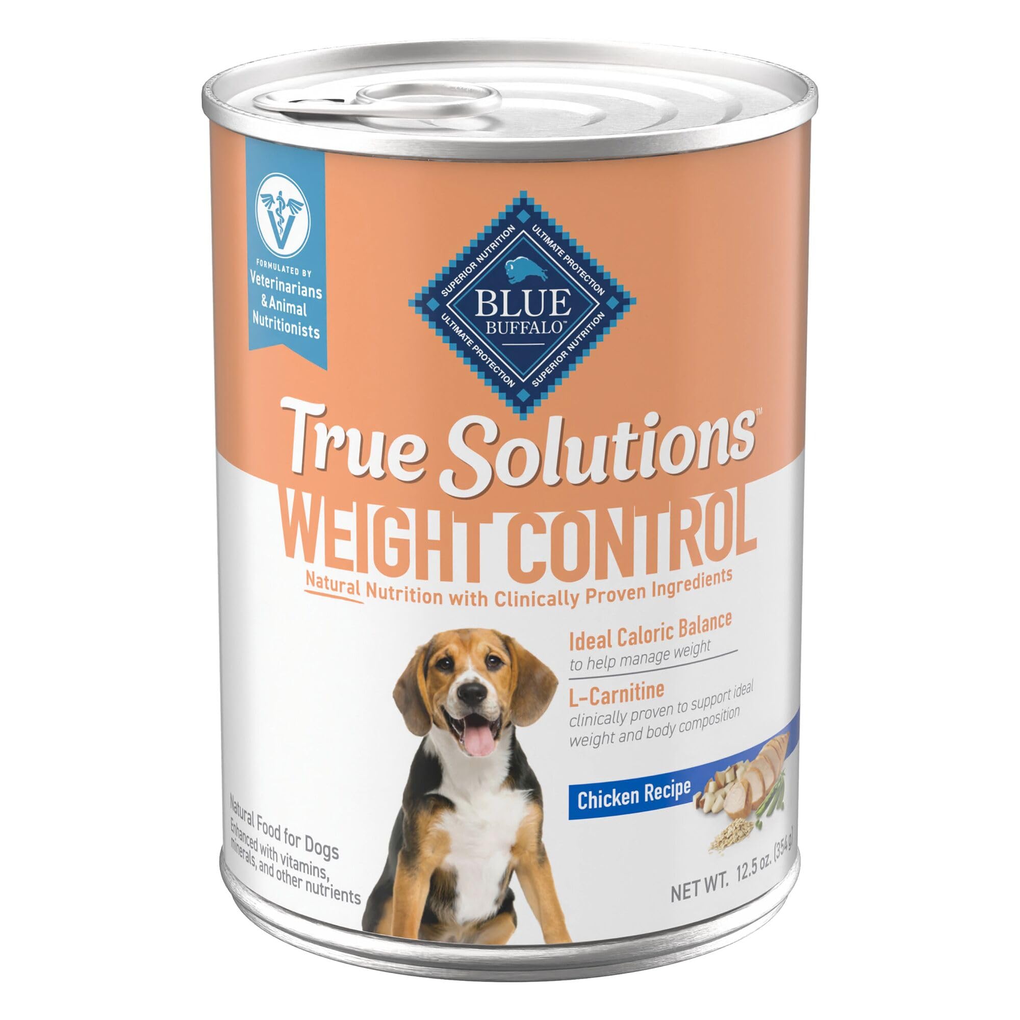 Blue Buffalo True Solutions lata de alimento para perros para servicio diario