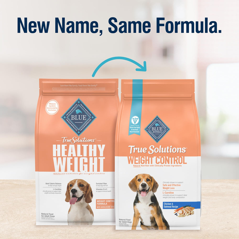 Blue Buffalo True Solutions usa pollo real como primer ingrediente para perros adultos.