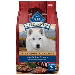 Blue Buffalo Wilderness carne roja seca para perro, fuente proteica real