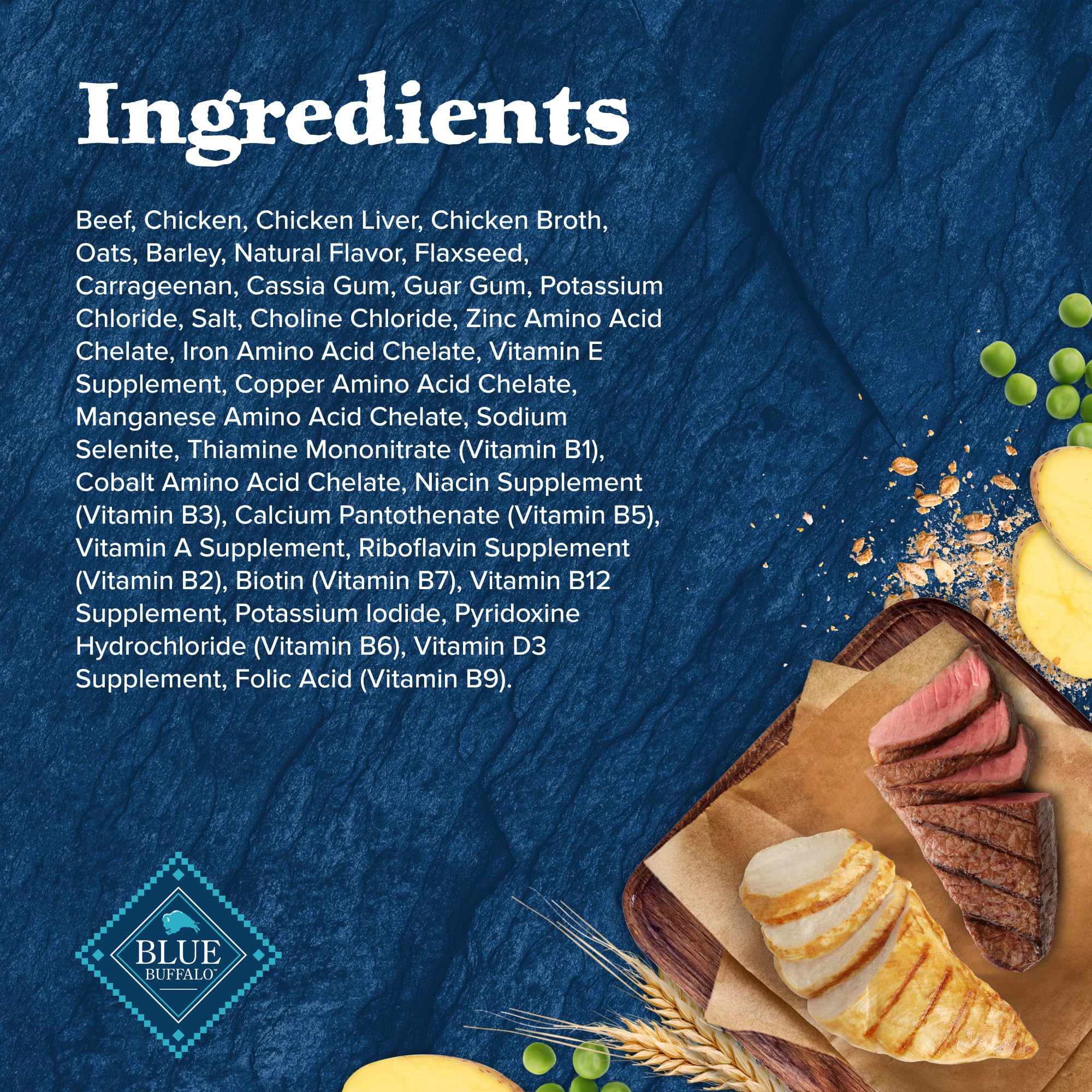 Cortes de res resaltan como ingrediente principal de Blue Buffalo Wilderness