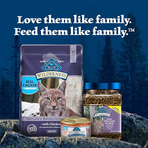 Blue Buffalo Wilderness satisface antojos naturales de tu gato con proteína real