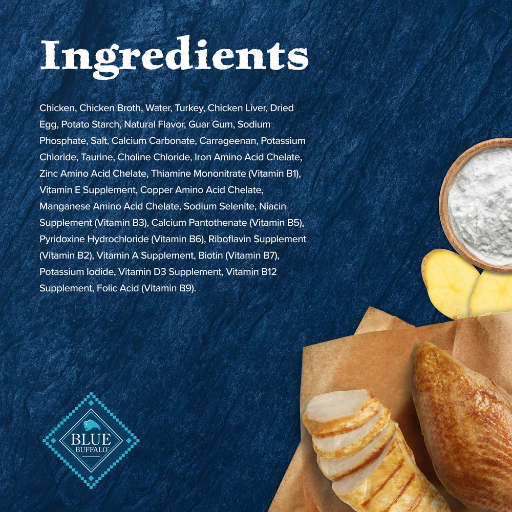 Blue Buffalo Wilderness Delights, proteína de calidad para gatos activos.