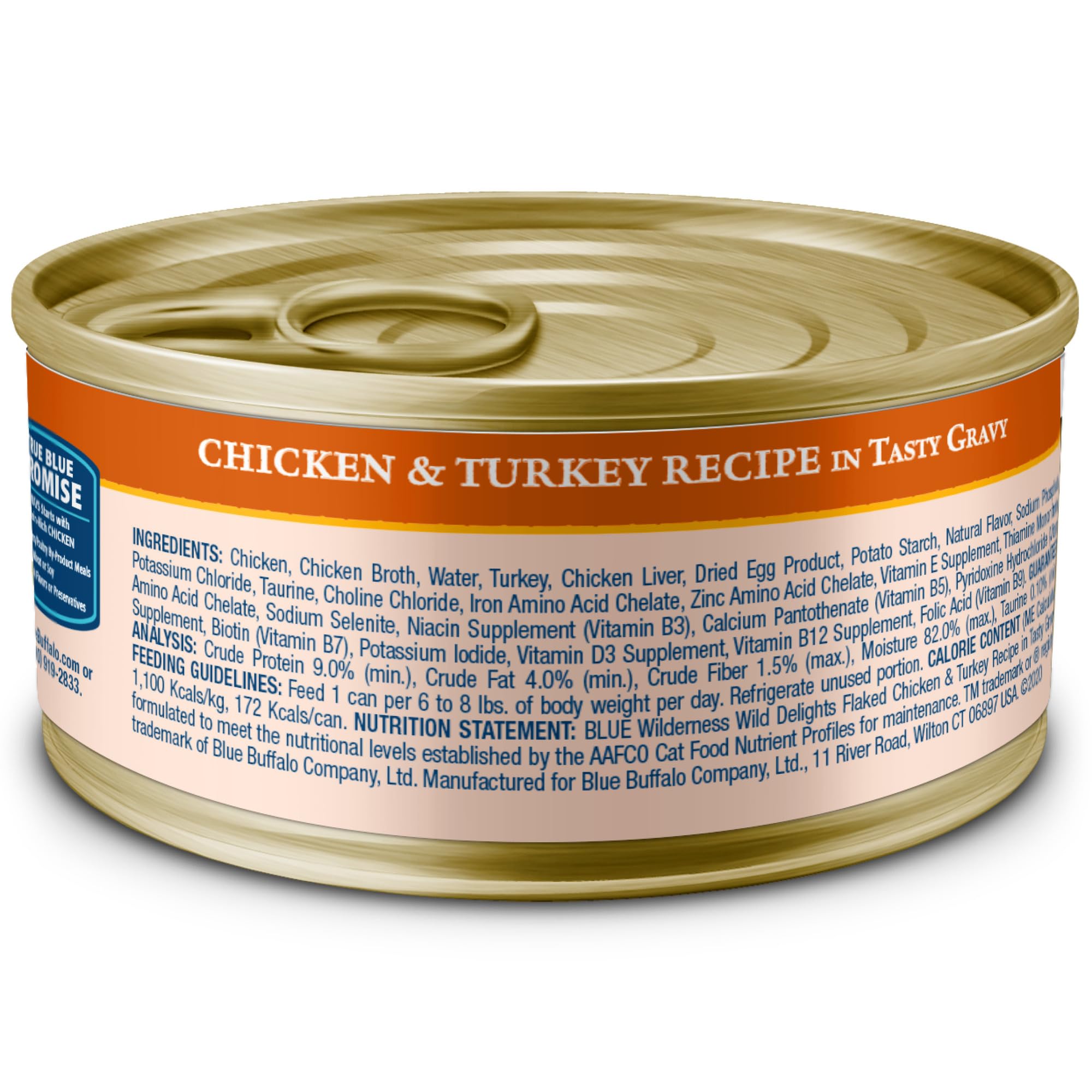 Blue Buffalo Wilderness Delights, textura de trozos en salsa para mayor apetito felino.