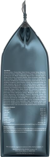 Blue Buffalo Wilderness envase de 4,5 lb ideal para alimentación diaria