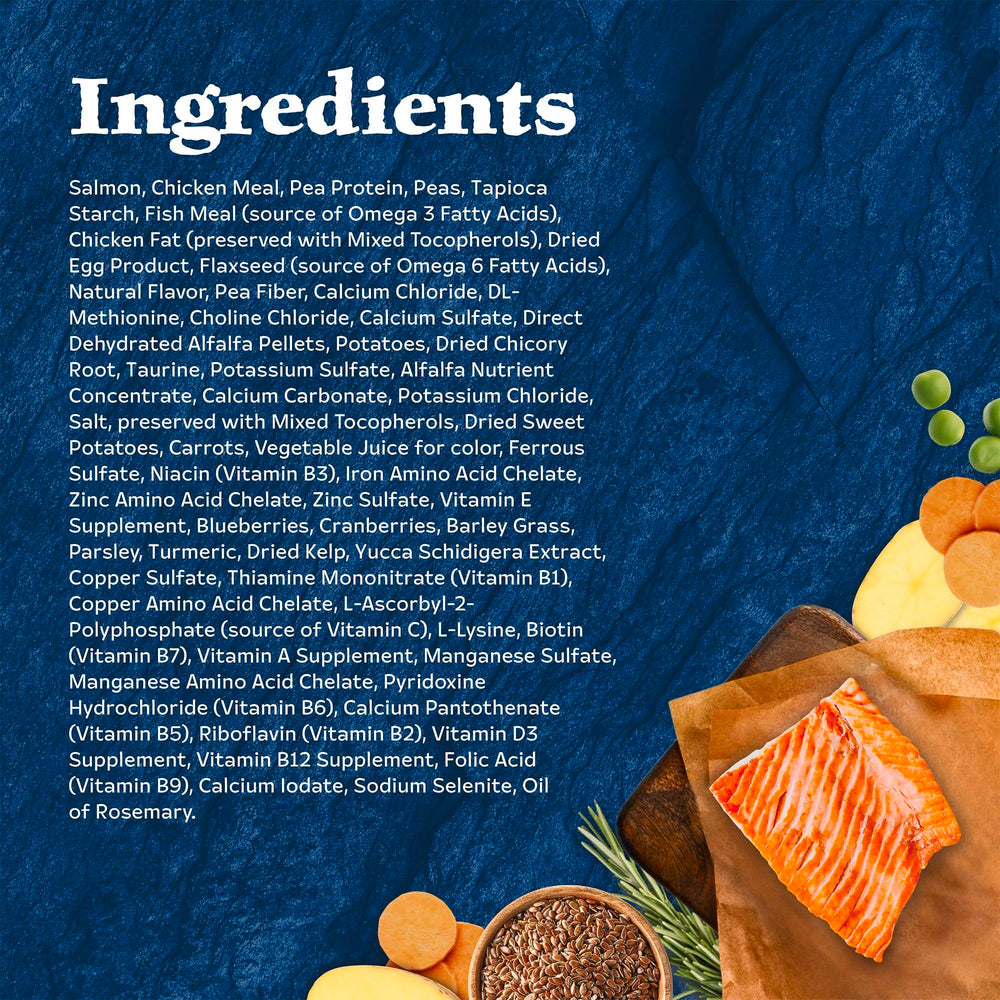 Blue Buffalo Wilderness antioxidantes LifeSource para apoyo diario al sistema inmune.