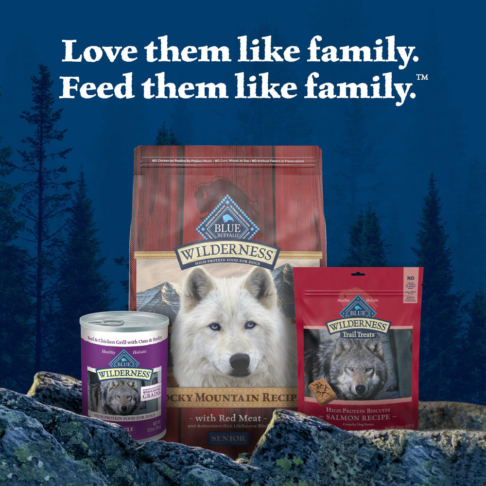 Blue Buffalo Wilderness avena cebada arroz integral en la fórmula