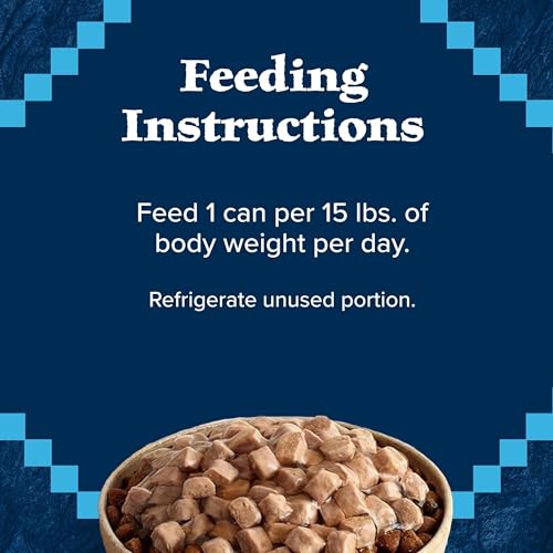 Blue Buffalo Wilderness: ingredientes naturales con vitaminas para apoyo general de la dieta.