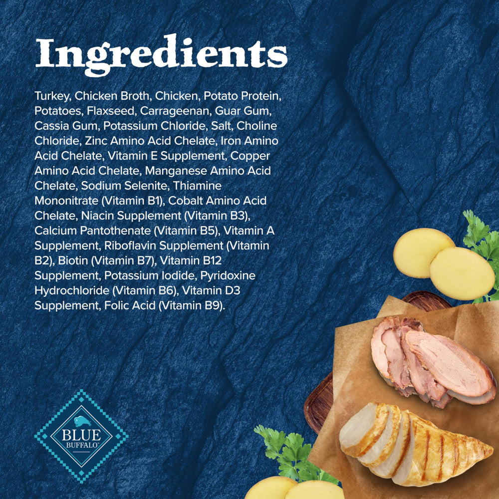 Blue Buffalo Wilderness ingredientes naturales para una dieta equilibrada.