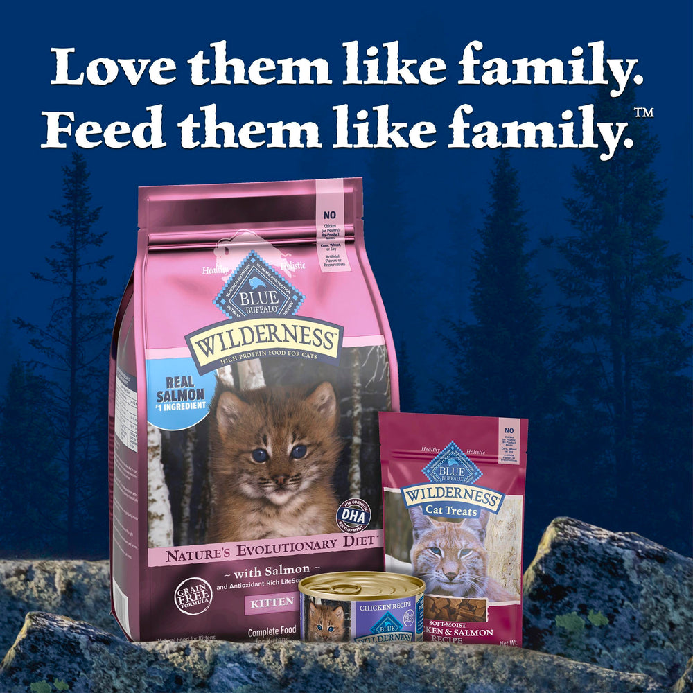 Blue Buffalo Wilderness ingredientes naturales para dieta equilibrada.