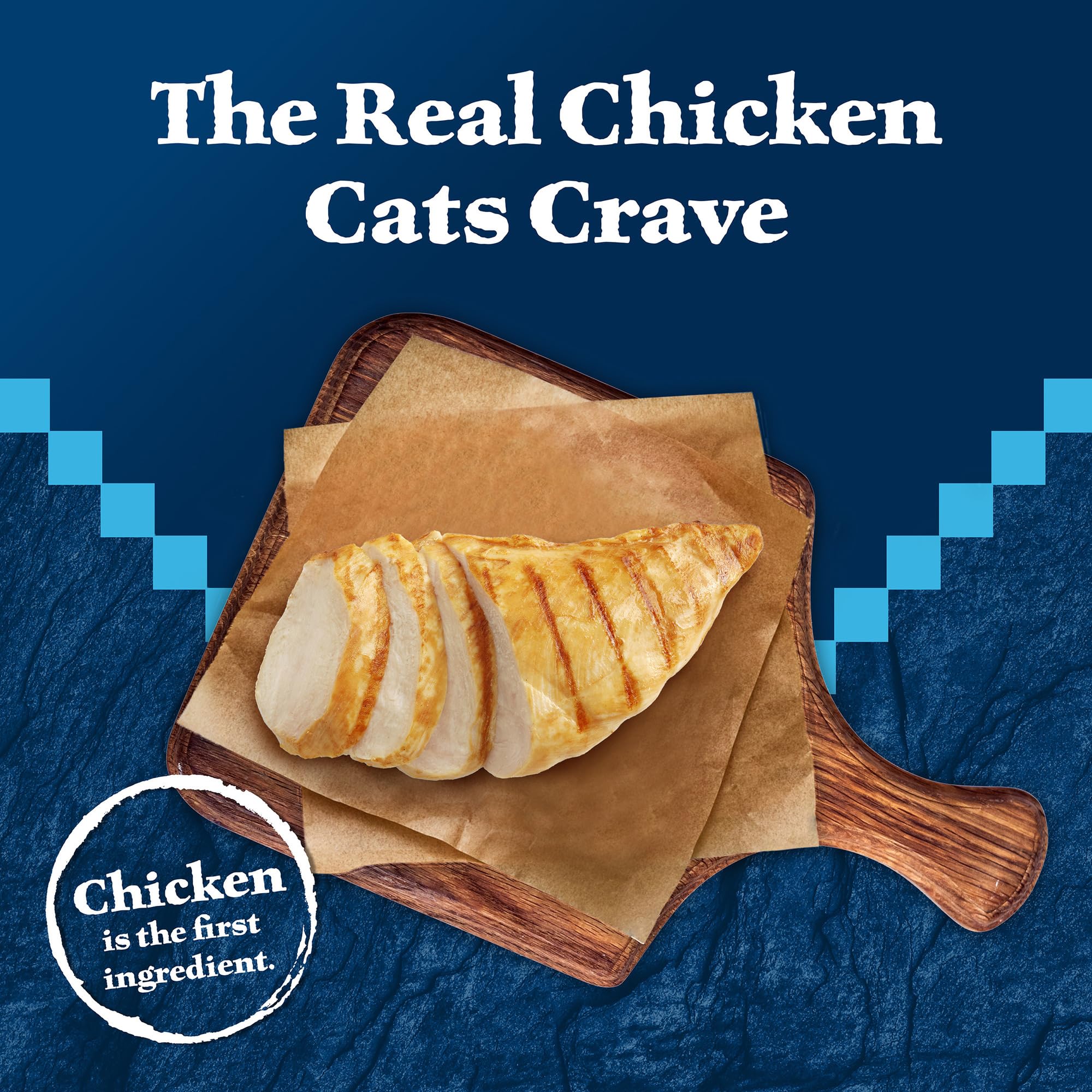 Blue Buffalo Wilderness ingredientes: pollo real y higado para gatitos en crecimiento