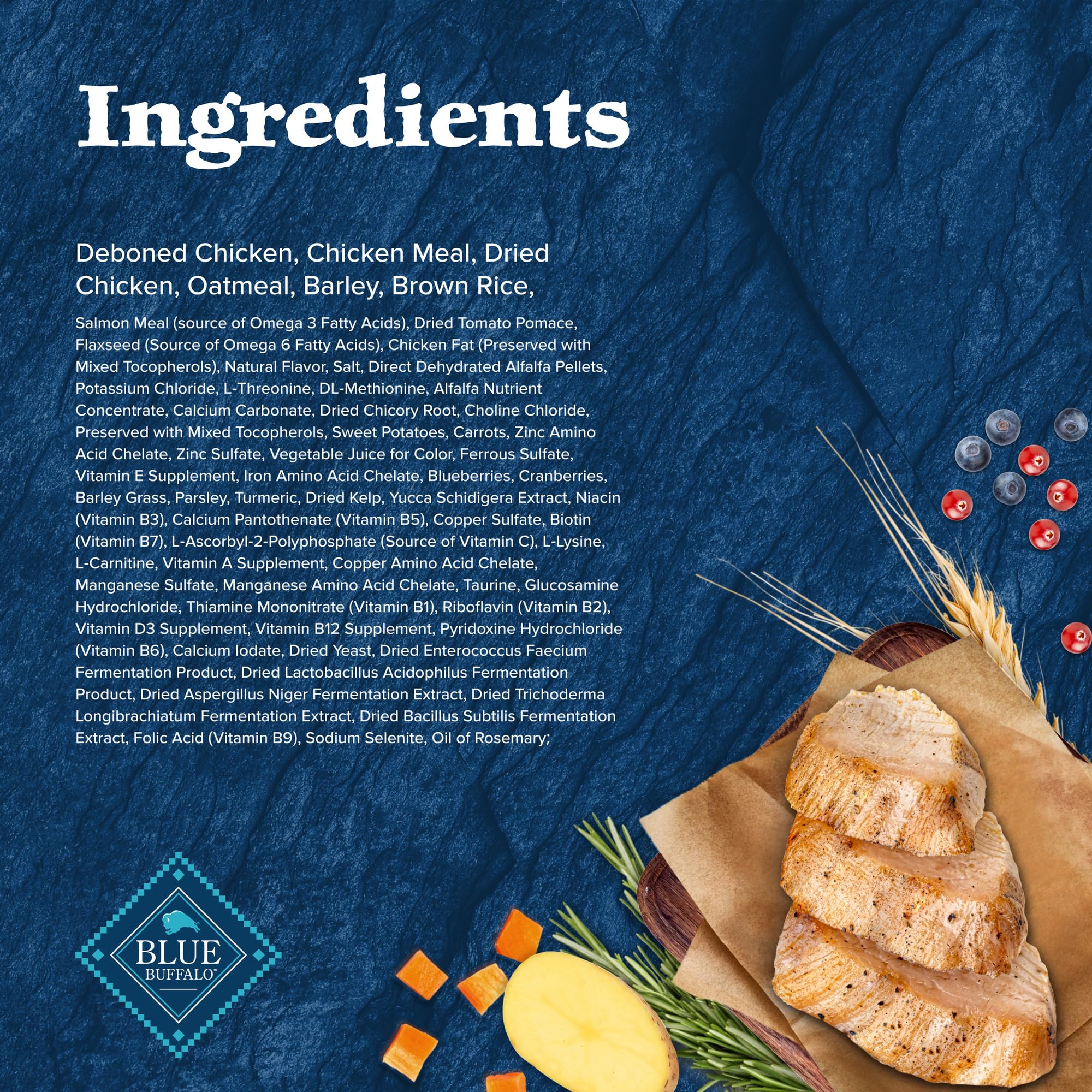 Blue Buffalo Wilderness LifeSource Bits, antioxidantes para un sistema de defensa saludable.