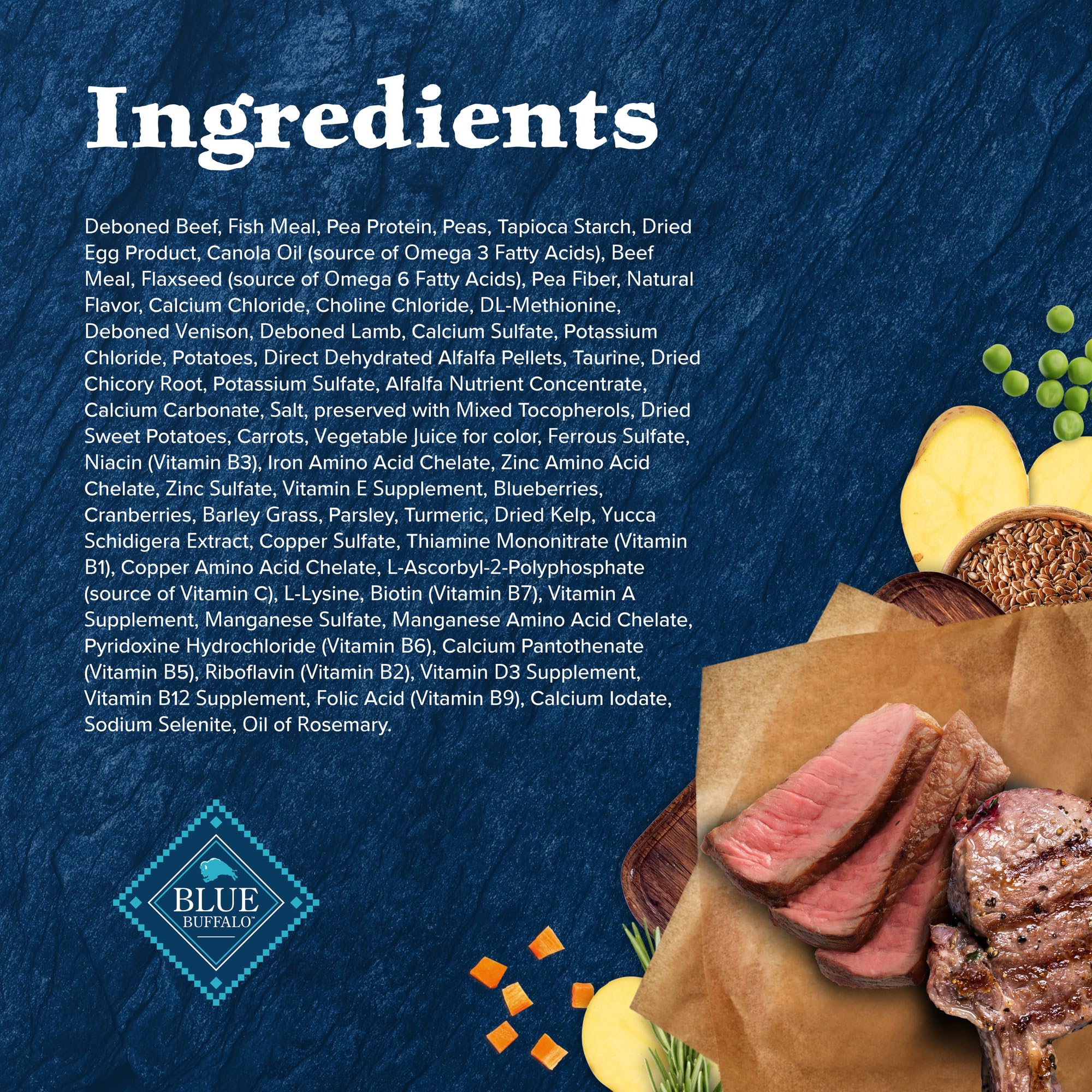 Blue Buffalo Wilderness omega-3-6 para pelaje suave y piel saludable