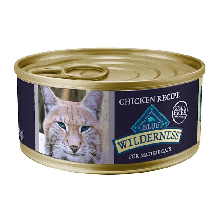 Blue Buffalo Wilderness omega-3 y 6 de linaza para piel y pelaje saludables.