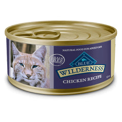 Blue Buffalo Wilderness Pate para gatos, lata de 5.5 oz con proteína real