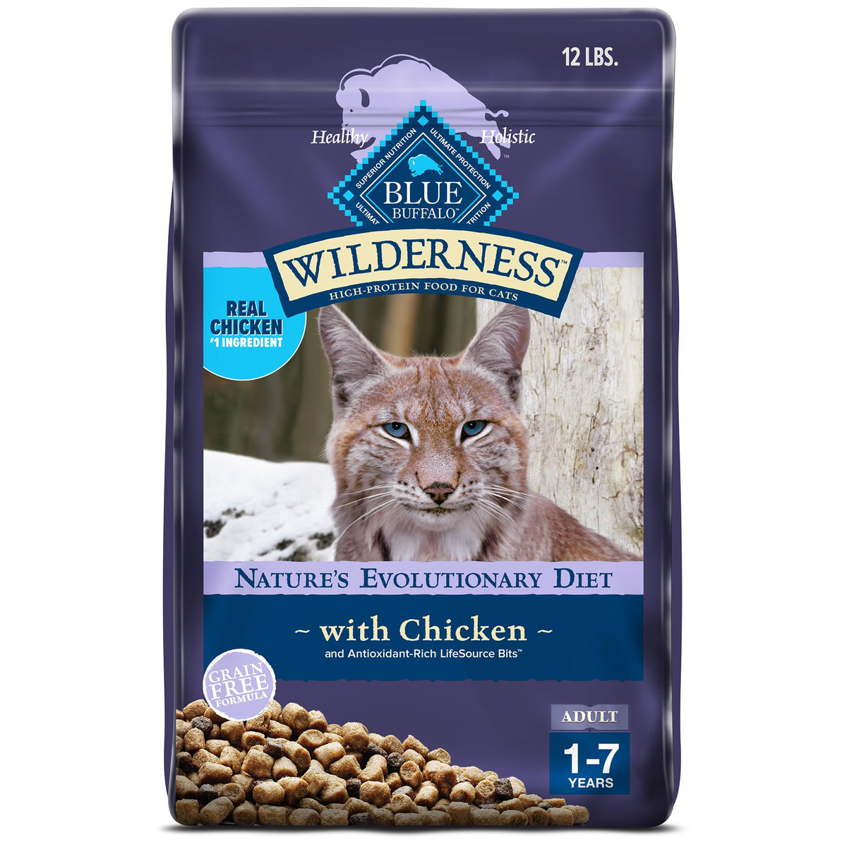 Blue Buffalo Wilderness, pollo real como primer ingrediente para apoyar músculos y sabor